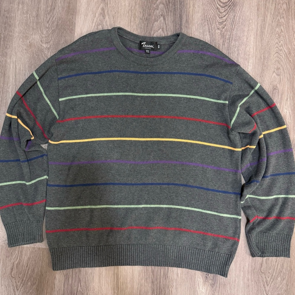Coogi Style Tosani Sweater Vintage made in Canada Size M